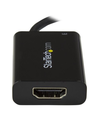 StarTech.com Adattatore video USB-C a HDMI con Power Delivery - 60 Watt - Nero