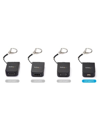 StarTech.com Adattatore portatile USB-C a Mini DisplayPort con portachiavi ad attacco rapido
