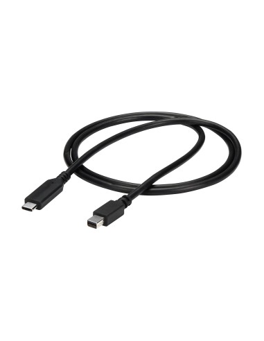 StarTech.com Cavo Adattatore Mini DisplayPort a USB-C da 1 m - 4K 60Hz - Nero