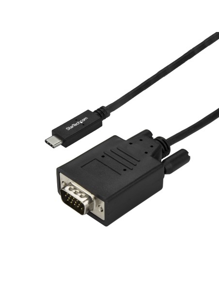 StarTech.com Cavo USB-C a VGA da 3m - 1920 x 1200 - Nero