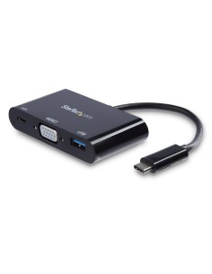 StarTech.com Adattatore Multifunzione USB-C a VGA con porta USB-A e Power Delivery
