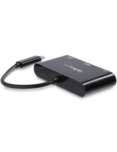 StarTech.com Adattatore Multifunzione USB-C a VGA con porta USB-A e Power Delivery