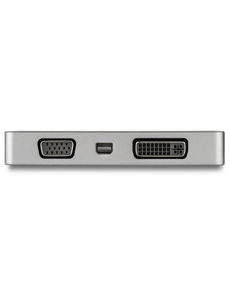 StarTech.com Adattatore video multiporta da USB-C a HDMI, VGA, Mini DisplayPort o DVI - Adattatore per monitor USB tipo C a