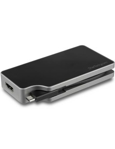 StarTech.com Adattatore video multiporta USB-C portatile 5-in-1 - 4K 60Hz UHD USB tipo C a HDMI 2.0, Mini DisplayPort, VGA o
