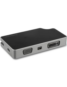 StarTech.com Adattatore video multiporta USB-C portatile 5-in-1 - 4K 60Hz UHD USB tipo C a HDMI 2.0, Mini DisplayPort, VGA o 2