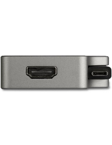 StarTech.com Adattatore video multiporta USB-C portatile 5-in-1 - 4K 60Hz UHD USB tipo C a HDMI 2.0, Mini DisplayPort, VGA o