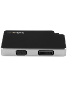 StarTech.com Adattatore da Viaggio Audio Video 3 in 1 - USB-C a VGA, DVI o HDMI - 4K 2