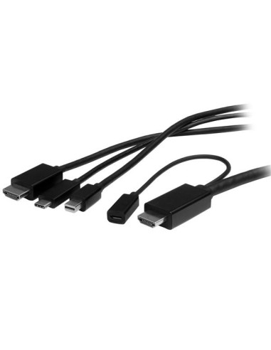 StarTech.com Cavo Convertitore USB-C, HDMI o Mini DisplayPort a HDMI - 2m