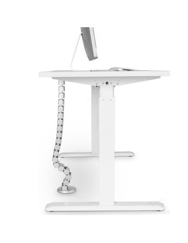 StarTech.com Sistema Gestione Cavi - Canalina a 4 Canali Regolabile e Flessibile con Base Appesantita