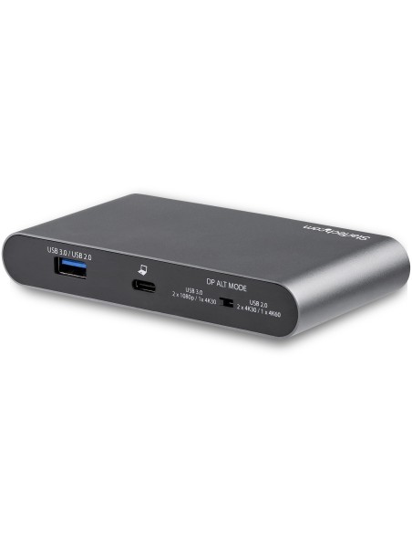 StarTech.com Docking Station USB-C per Portatili Windows - 2 x 4K DP - 100W PD 3.0