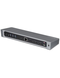 StarTech.com Dock per triplo Monitor 4K USB-C con 5x porte USB 3.0 - PD 100W 2