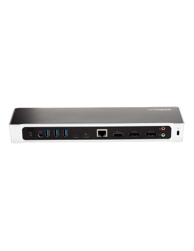 StarTech.com Dock per triplo Monitor 4K USB-C con 5x porte USB 3.0 - PD 100W