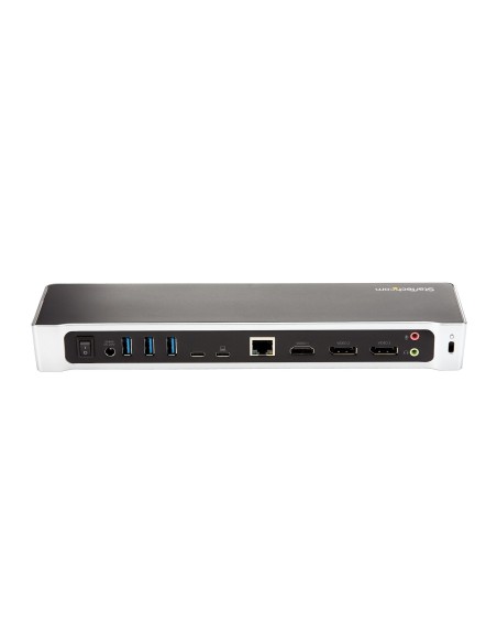StarTech.com Docking Station per Portatili USB-C a Tripla Uscita 4K - Power Delivery USB