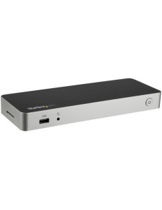 StarTech.com Docking Station USB-C per portatili a doppia uscita Video Dual-4K - USB Power Deliver 60W - Lettore Scheda Memoria