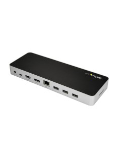 StarTech.com Docking Station USB-C per portatili a doppia uscita Video Dual-4K - USB Power Deliver 60W - Lettore Scheda Memoria 2