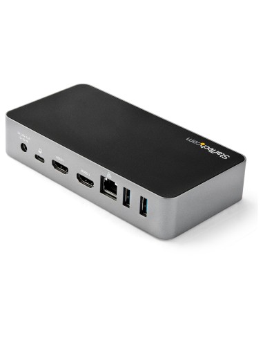 StarTech.com USB-C Dock - Docking Station per laptop Doppio Monitor HDMI 1080p - Power Delivery 65W - 1x USB-C, 3x USB-A,