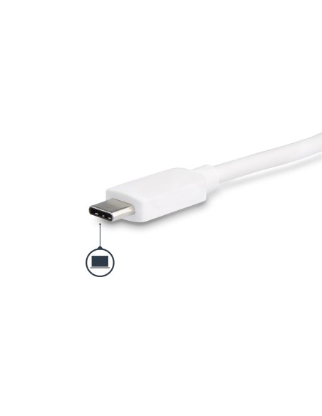 StarTech.com Adattatore Multiporta per Portatili USB-C - Power Delivery - DVI - GbE - USB 3.0