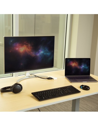 StarTech.com Adattatore Multiporta per Portatili USB-C - Power Delivery - DVI - GbE - USB 3.0