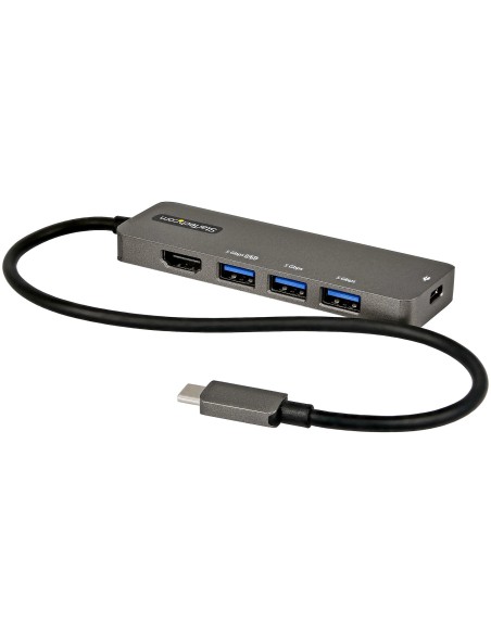 StarTech.com Adattatore Multiporta USB-C - Mini Docking station da USB-C a HDMI 4K 60Hz (HDR10) con Pass-Through Power Delivery
