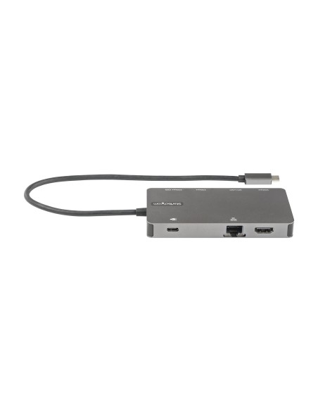 StarTech.com Adattatore Multiporta USB C - Dock da viaggio HDMI 4K 30Hz o VGA - Hub USB 3.0 5Gbps (porte USB A   USB C) - 100W