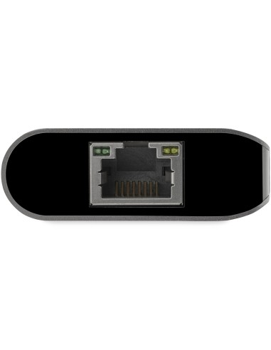 StarTech.com Adattatore USB C multiporta - USB-C a 4K HDMI, 3x USB 3.0 Hub, SD SDHC, GbE, 60W PD - Mini dock portatile -