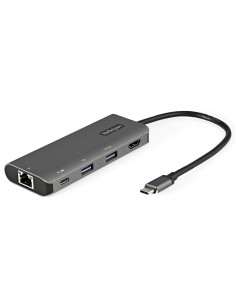 StarTech.com Adattatore multiporta USB C da viaggio - Convertitore video USB type-C HDMI 4K 30Hz - Mini docking station USB