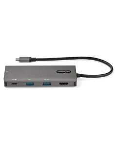 StarTech.com Adattatore multiporta USB C da viaggio - Convertitore video USB type-C HDMI 4K 30Hz - Mini docking station USB 2