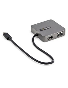 StarTech.com Adattatore multiporta USB-C a HDMI e VGA - Docking station USB 3.1 Gen 2 10Gbps - Cavo da 29 cm 2
