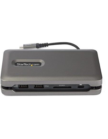 StarTech.com Adattatore Multiporta USB C - Da USB C a HDMI 2.0 4K 60Hz - Hub USB 2 Porte 10Gbps - 100W Power Delivery