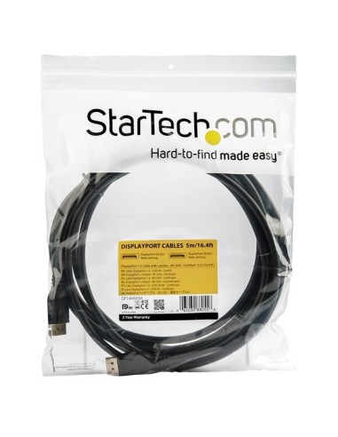 StarTech.com Cavo Video DisplayPort 1.4 Certificato Vesa da 5m - 8K 60Hz HBR3 HDR - Cavo Monitor Super UHD DisplayPort to