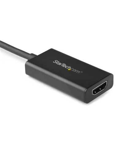 StarTech.com Adattatore DisplayPort a HDMI 4K 60Hz - Convertitore video attivo da DP 1.4 a HDMI 2.0 - Dongle Cavo adattatore