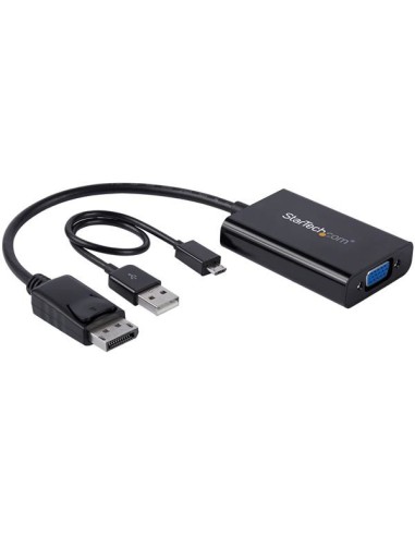StarTech.com Adattatore DisplayPort a VGA - Convertitore DP a VGA con audio - 1920 x 1200