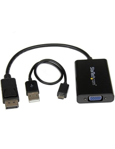 StarTech.com Adattatore DisplayPort a VGA - Convertitore DP a VGA con audio - 1920 x 1200