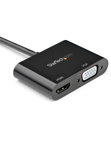 StarTech.com Adattatore DisplayPort a HDMI e VGA - 4K 60Hz