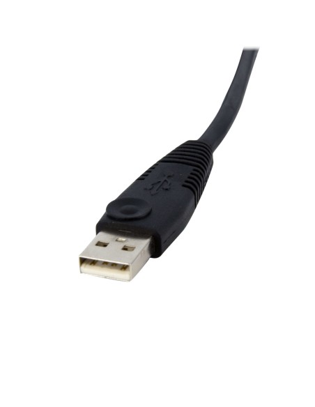 StarTech.com Cavo switch KVM DVI-D Dual Link USB 4 in 1 con audio e microfono 1,8 m