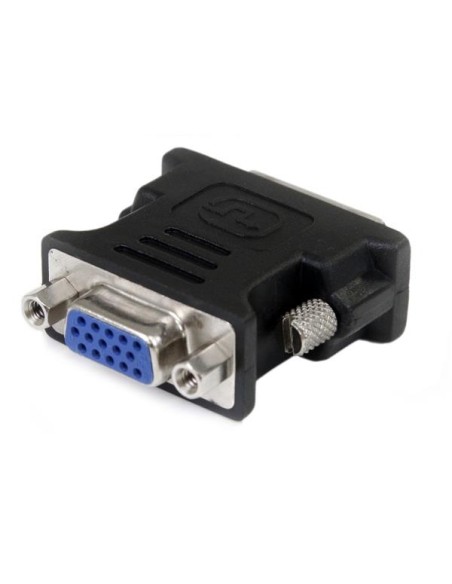 StarTech.com Adattatore Convertitore DVI a VGA - DVI-I Maschio a DB15 Femmina - Confezione da 10 pezzi Nero