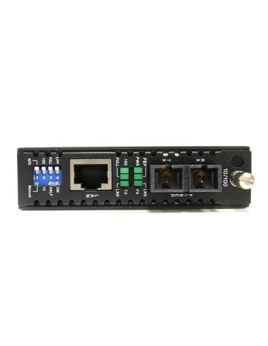 StarTech.com Convertitore media fibra multimodale 10 100 Mbps SC 2 km