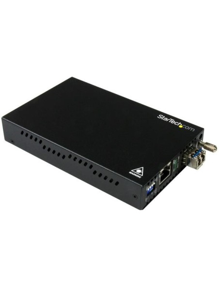 StarTech.com Convertitore Multimediale Gigabit Ethernet Rame a Fibra - SM LC - 10km