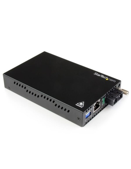 StarTech.com Convertitore media Ethernet Gigabit in fibra monomodale SC 40 km -1000 Mbps