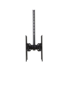 StarTech.com Supporto a Soffitto per Doppio Televisore - Staffa a Tetto per 2 Monitor con asta telescopica regolabile da 1060 a 2