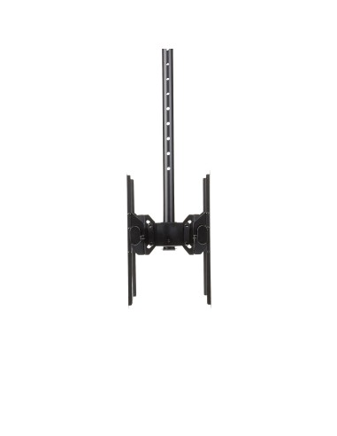 StarTech.com Supporto a Soffitto per Doppio Televisore - Staffa a Tetto per 2 Monitor con asta telescopica regolabile da 1060 a