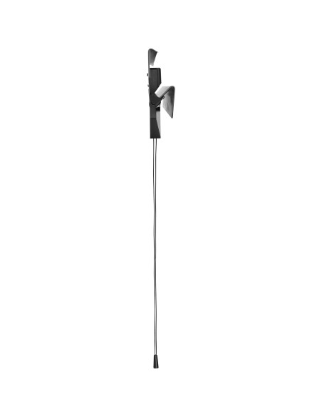 StarTech.com Supporto a muro per TV fino a 80" (55Kg) - Staffa porta tv da parete - Braccio per tv extra lungo ideale per