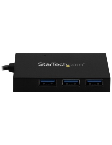 StarTech.com Hub USB 3.0 a 4 Porte - Hub USB Type-A con 1x USB-C e 3x USB-A Porte (SuperSpeed 5Gbps) - Alimentato da Bus USB -
