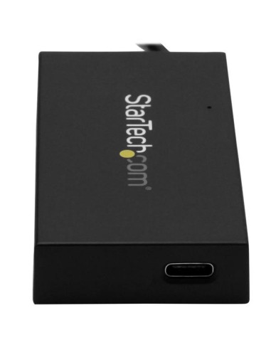 StarTech.com HB30A3A1CSFS hub di interfaccia USB 3.2 Gen 1 (3.1 Gen 1) Type-A 5000 Mbit s Nero