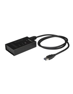 StarTech.com Hub USB 3.0 a 4 porte - USB Type-A a 1x USB-C e 3x USB-A - Hub USB commerciale in metallo - SuperSpeed 5Gbps USB