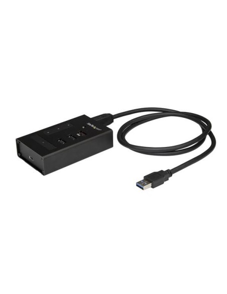 StarTech.com Hub USB 3.0 a 4 porte - USB Type-A a 1x USB-C e 3x USB-A - Hub USB commerciale in metallo - SuperSpeed 5Gbps USB