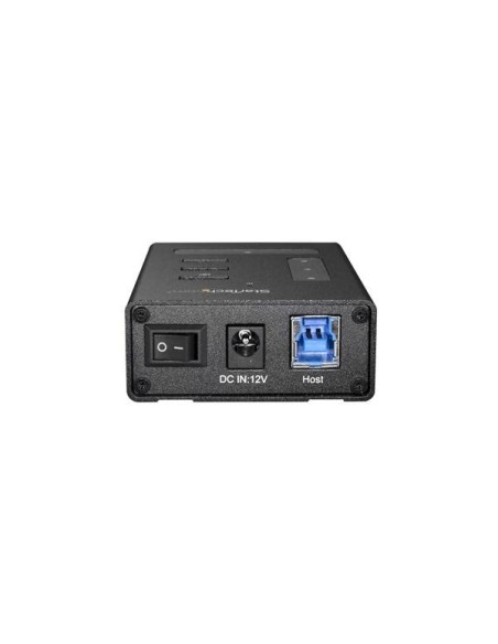 StarTech.com Hub USB 3.0 a 4 porte - USB Type-A a 1x USB-C e 3x USB-A - Hub USB commerciale in metallo - SuperSpeed 5Gbps USB