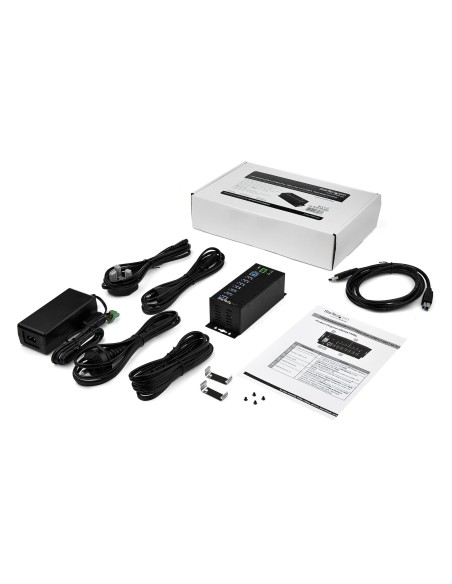 StarTech.com Hub USB a 7 porte con adattatore di alimentazione - Protezione contro le sovratensioni - Hub di trasferimento dati