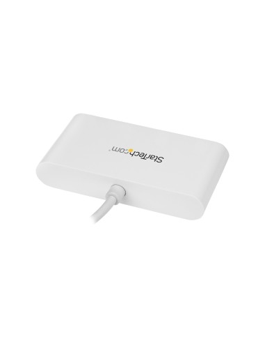 StarTech.com Hub USB-C a 4 porte USB 3.0 - USB-C a 4x USB-A - Alimentato via bus - Bianco