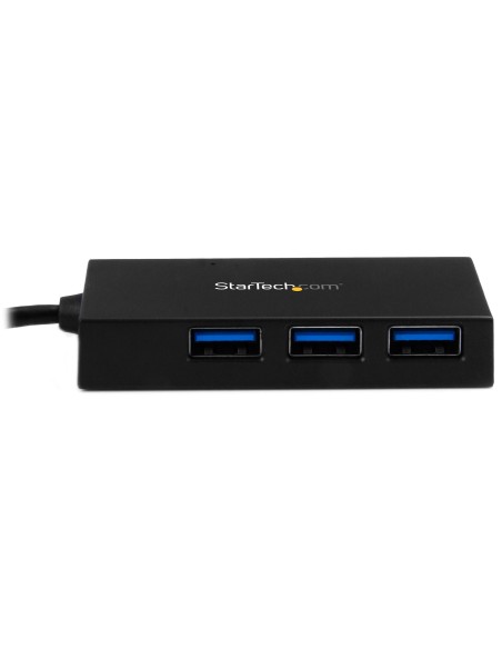 StarTech.com Hub USB-C a 4 Porte - Hub USB Type-C con 4 Porte USB-A (USB 3.0 3.1 Gen 1 SuperSpeed 5Gbps) - Adattatore Portatile